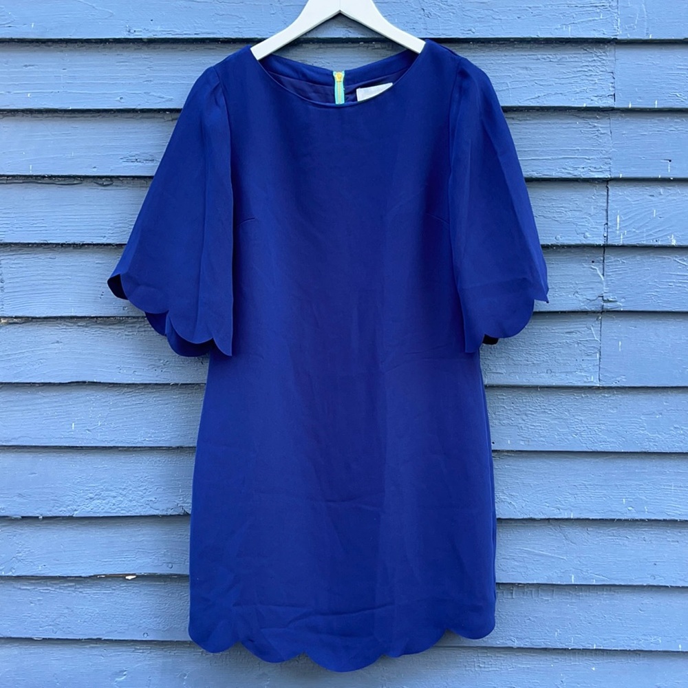 NWT Sail to Sable Scalloped Edge Dress